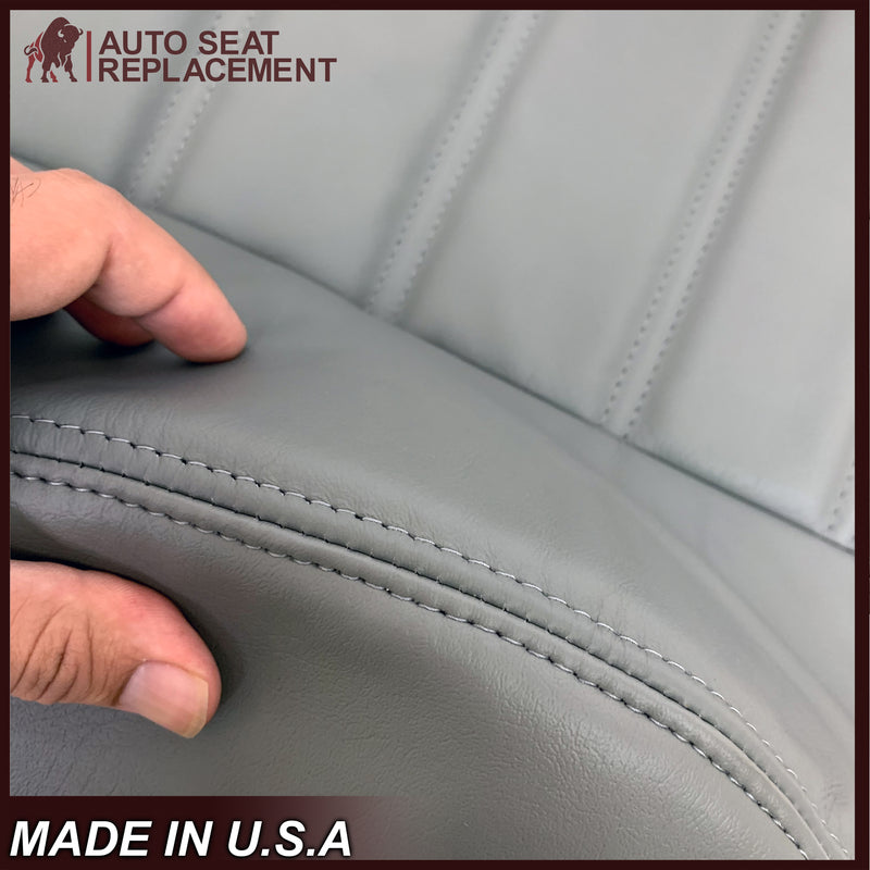 2003 2004 2005 2006 2007 Hummer H2 SUV SUT Adventure Gray Leather Or Vinyl Seat Cover