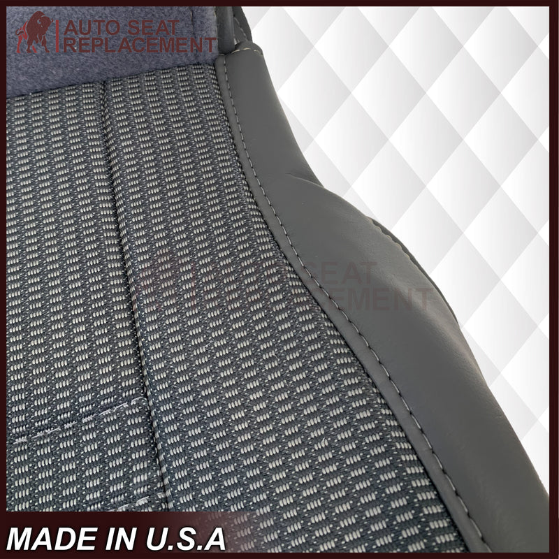 2006-2009 For Dodge Ram 1500 Regular Cab Bottom Gray Cloth Seat Cover - Auto Seat Replacement