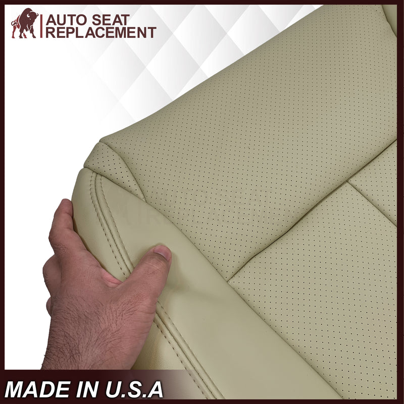 2006-2010 for Infiniti M45 M35 Sedan Bottom Replacement Seat Cover In Wheat Tan - Auto Seat Replacement