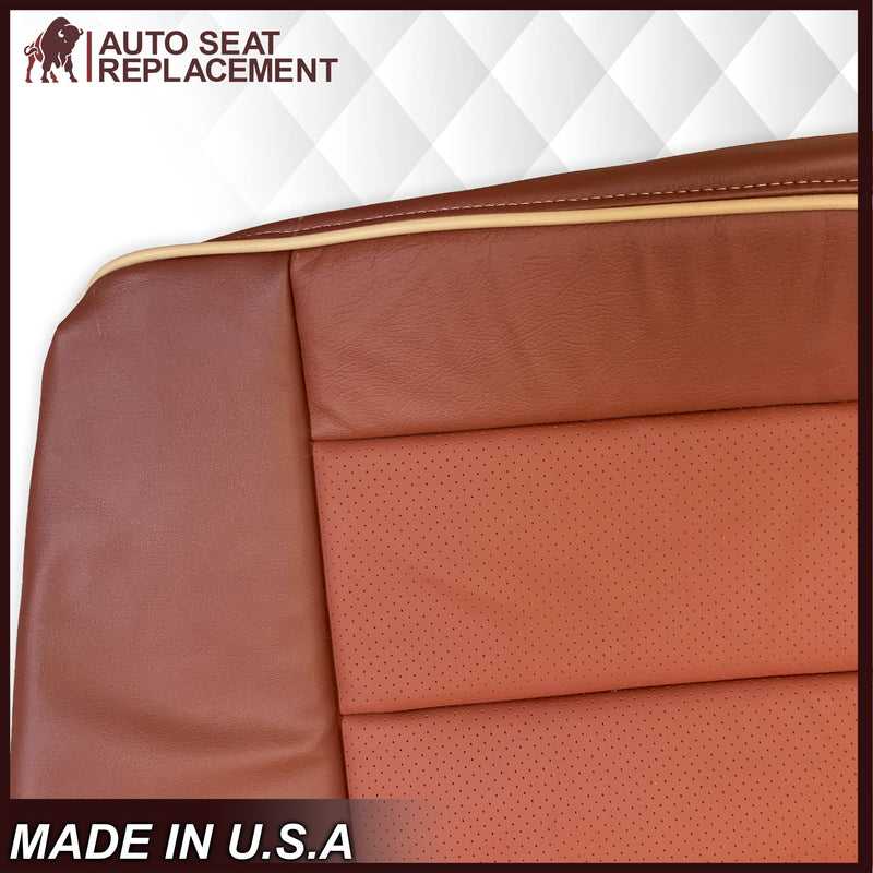 2009-2014 Ford F150 Second (2nd) Row  60/40 King Ranch Leather Replacement Seat Covers