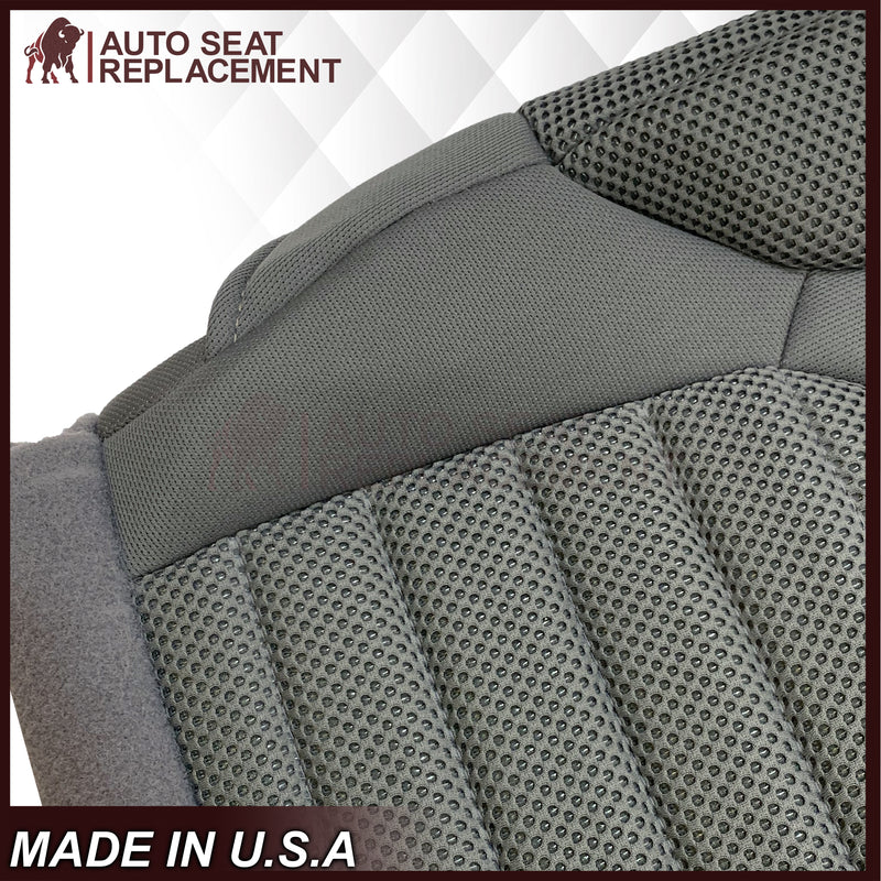 2005 - 2015 Nissan Pathfinder-Xterra Replacement Bottom Gray Cloth (Fabric) Material Seat Cover - Auto Seat Replacement