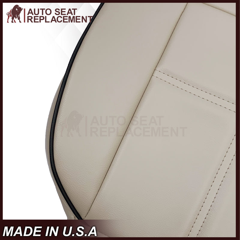 2006 2007 2008 Lincoln Mark LT Front Replacement Seat Covers in Medium Light Parchment Tan: Choose From Variants