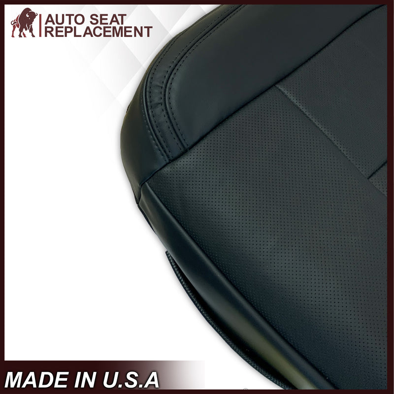 2009 - 2014 Ford F150 PLATINUM EDITION Perforated Leather or Vinyl Seat Covers