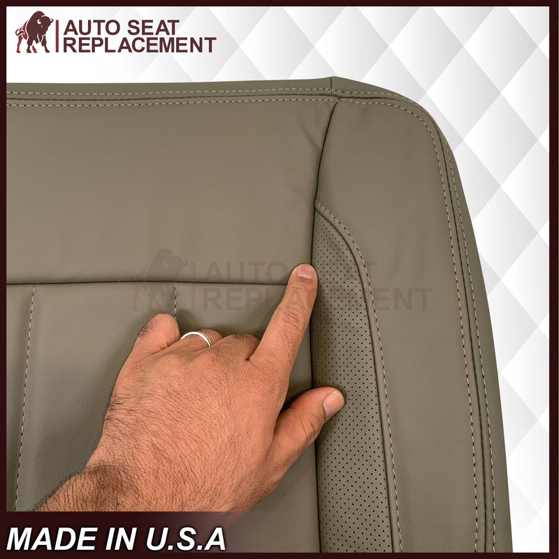 2006-2009 Dodge Ram 3500 Laramie Replacement Seat Cover: Med Khaki Tan