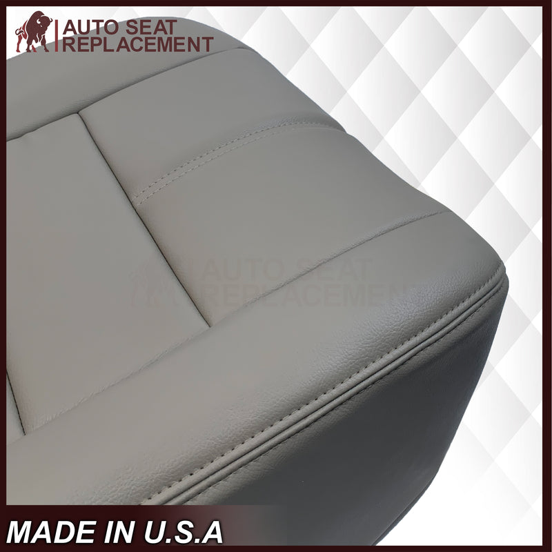 2008-2010 Ford F-250 F-350 F-450 F-550 Lariat Seat Cover in Medium Stone Gray: Choose From Variants