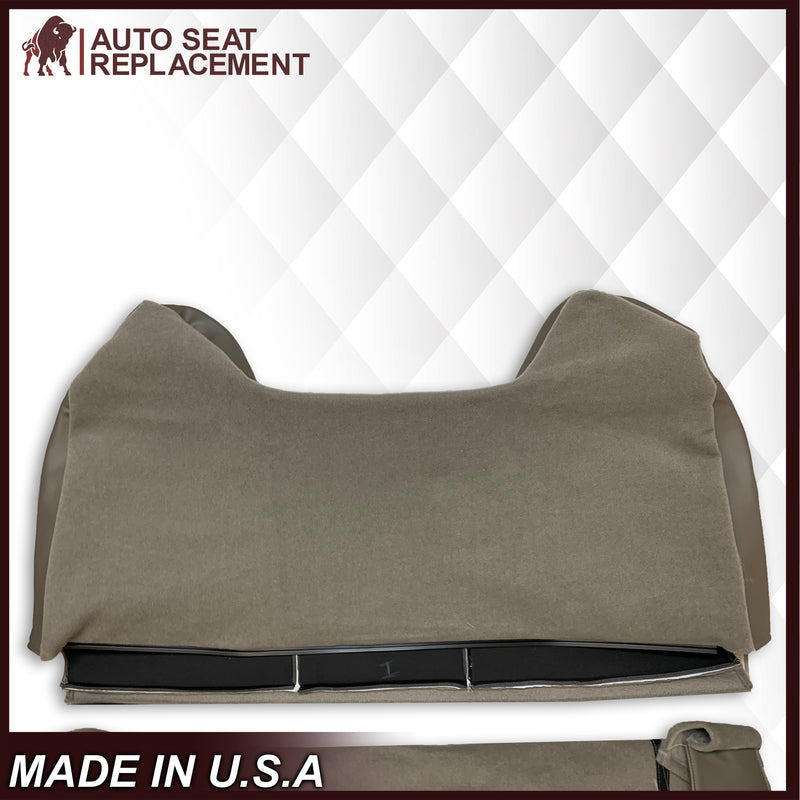 2008-2010 Ford F-250 F-350 F-450 F-550 Super Duty XL Work Truck Seat Cover in Medium Stone Gray: Choose From Variants