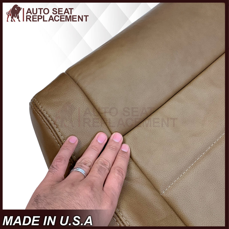 2007-2012 Jeep Wrangler-Replacement Driver OR Passenger Side Seat Cover In Dark Saddle - Auto Seat Replacement