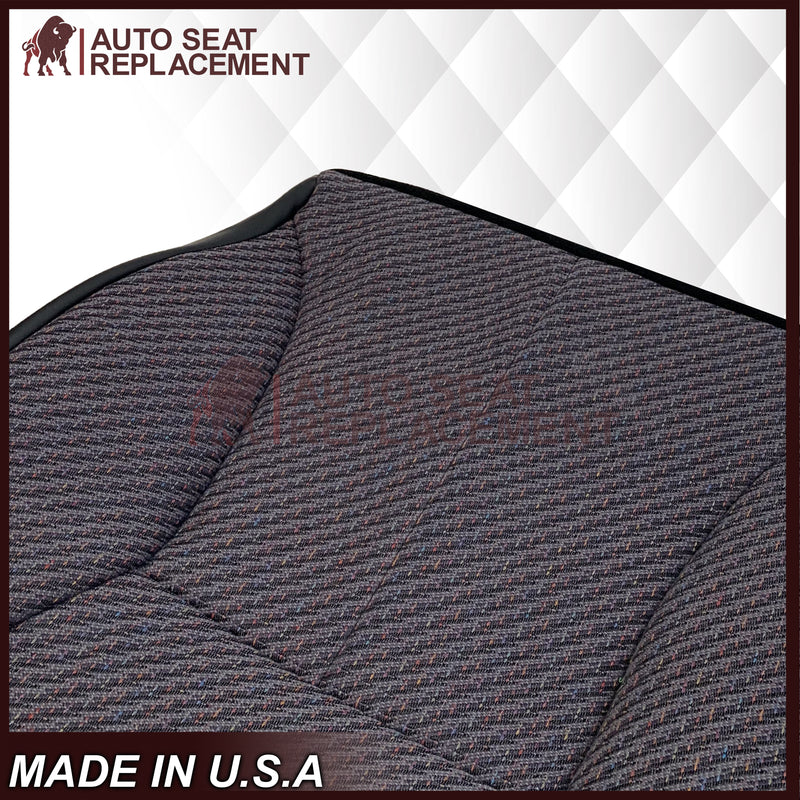 1998-2002 Dodge Ram Work Truck Seat Cover in Dark Gray Cloth: Choose From Variation