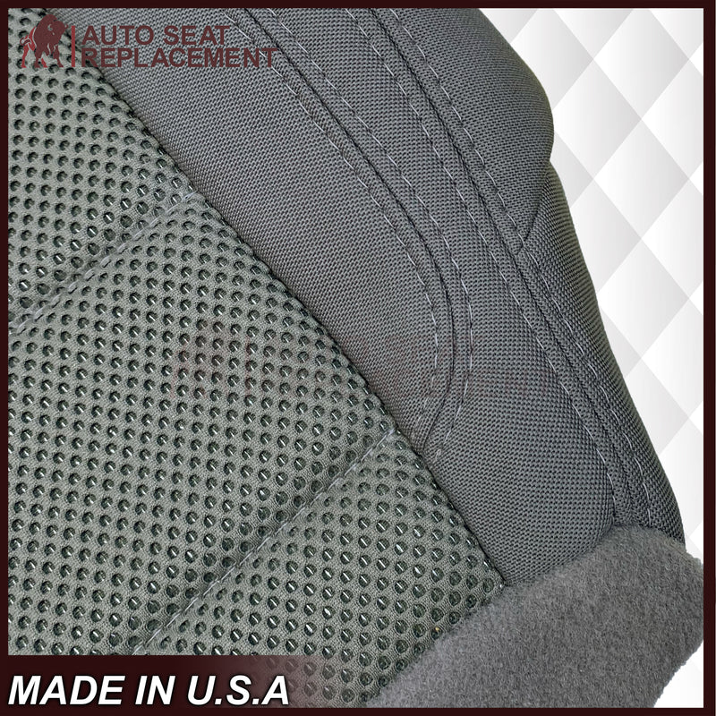 2007 Jeep Wrangler Unlimited Sport Replacement Bottom Cloth Seat Cover Gray - Auto Seat Replacement