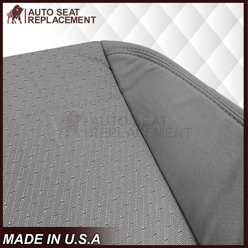 2009-2014 Chevy Silverado LS LT Z71 Replacement Cloth Seat Cover: Gray