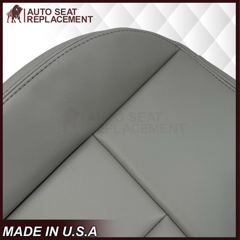 2005-2009 GMC Envoy SLT Denali - Replacement Leather Seat Cover In Gray