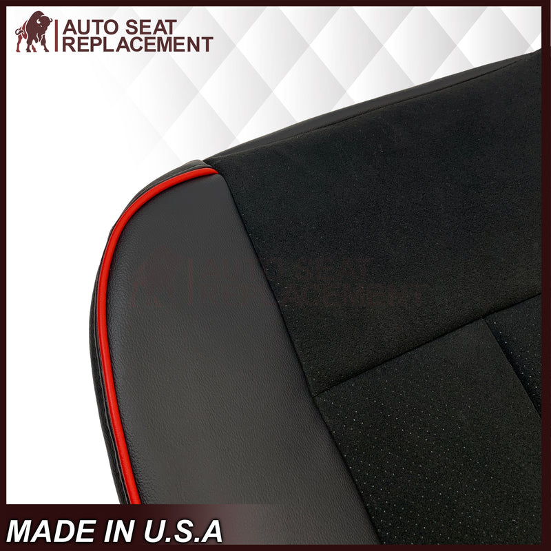 2013–2014 Ford F-150 FX4 Appearance Package Black Seat Cover with Suede Insert - Auto Seat Replacement