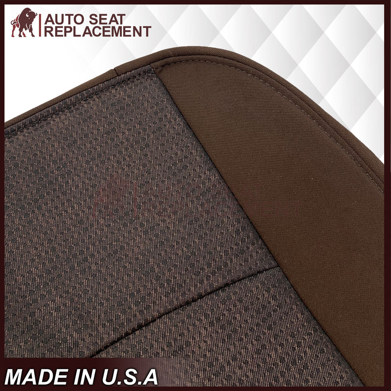 2013 - 2018 Dodge Ram 1500 2500 SLT Outdoorsman Cloth Seat Covers In Brown