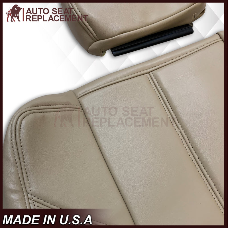 2007-2014 Chevy Silverado Front, Second and Third Row Seat Covers In Tan: Choose From Variation