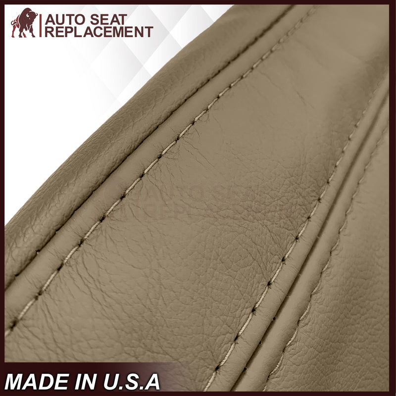 2014-2021 Toyota Tundra Driver or Passenger Bottom / Top Replacement Seat Cover – Sand Beige Tan