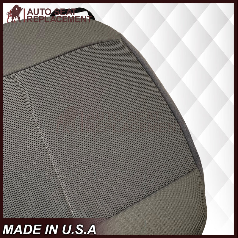 2004 2005 2006 Ford F-150 XLT STX Single Cab Cloth Seat Cover in 2 Tone Gray