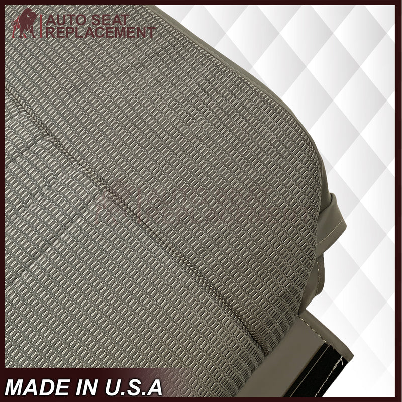 2006-2009 For Dodge Ram 1500 Regular Cab Replacement Seat Cover In Tan Cloth