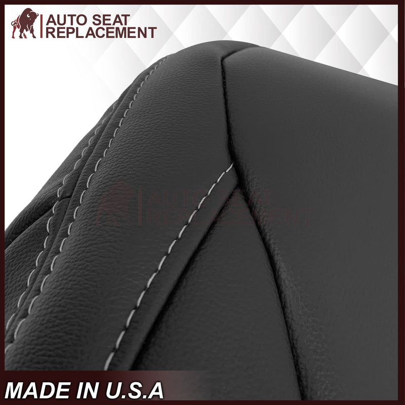 2015-2019 Subaru Outback LIMITED Replacement Leather Seat Covers: Perforated, Black - Auto Seat Replacement