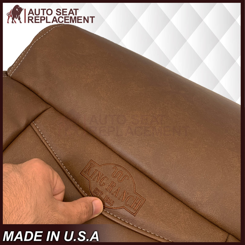 2004-2008 Ford F-150 King Ranch Replacement Synthetic Leather Seat Covers In King Ranch