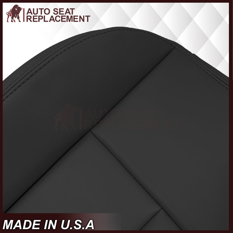2005-2009 Chevy Trailblazer EXT LT - Replacement Leather Seat Cover In Black