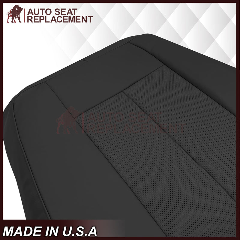 2007-2014 Ford Expedition Perforated Replacement Seat Cover In Black - Auto Seat Replacement