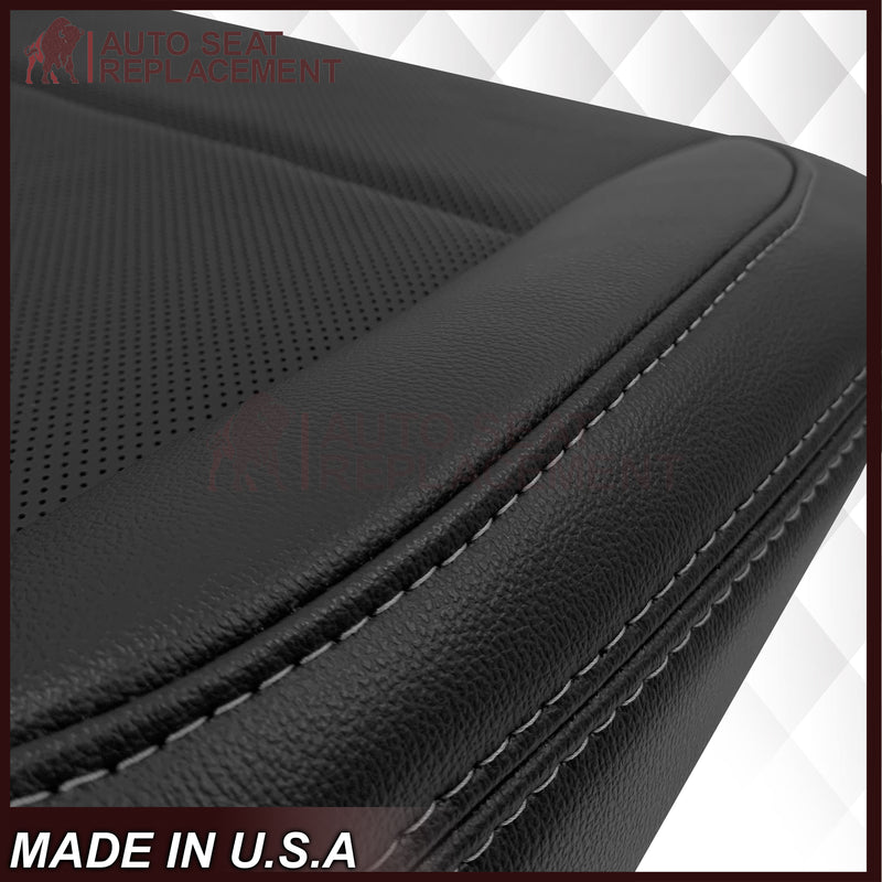 2015-2019 Subaru Outback LIMITED Replacement Leather Seat Covers: Perforated, Black - Auto Seat Replacement