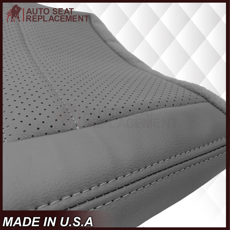 1999-2004 Ford Mustang GT Convertible Replacement Seat Cover In Medium Graphite Gray