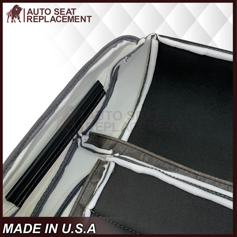 2007 Jeep Wrangler Unlimited Sport Replacement Bottom Cloth Seat Cover Gray - Auto Seat Replacement