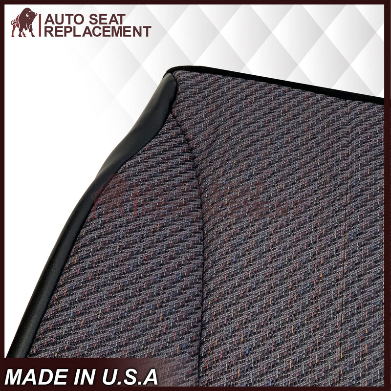 1998-2002 Dodge Ram Work Truck Seat Cover in Dark Gray Cloth: Choose From Variation