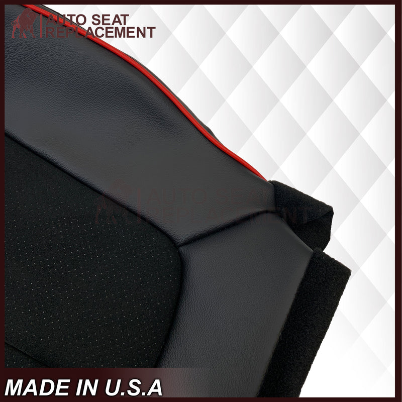2013–2014 Ford F-150 FX4 Appearance Package Black Seat Cover with Suede Insert - Auto Seat Replacement