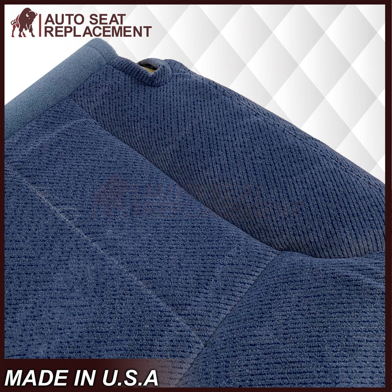 1995-1999 Chevy Tahoe Suburban Silverado Cloth Seat Cover in Navy Blue: Choose your options