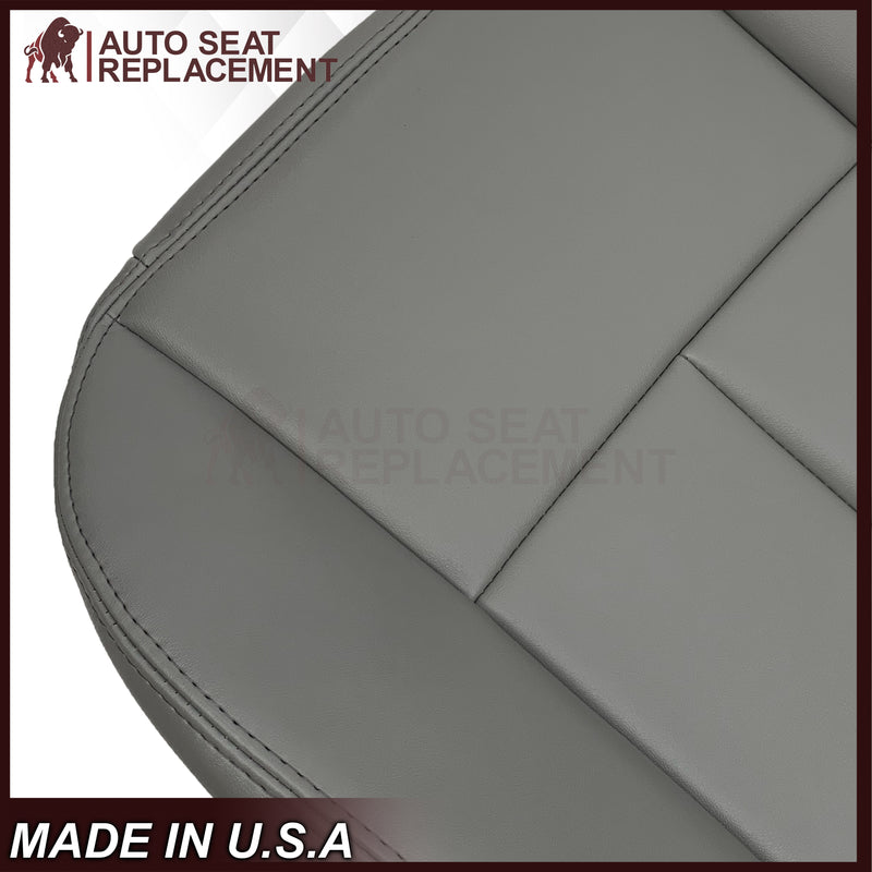 2005-2009 GMC Envoy SLT Denali - Replacement Leather Seat Cover In Gray