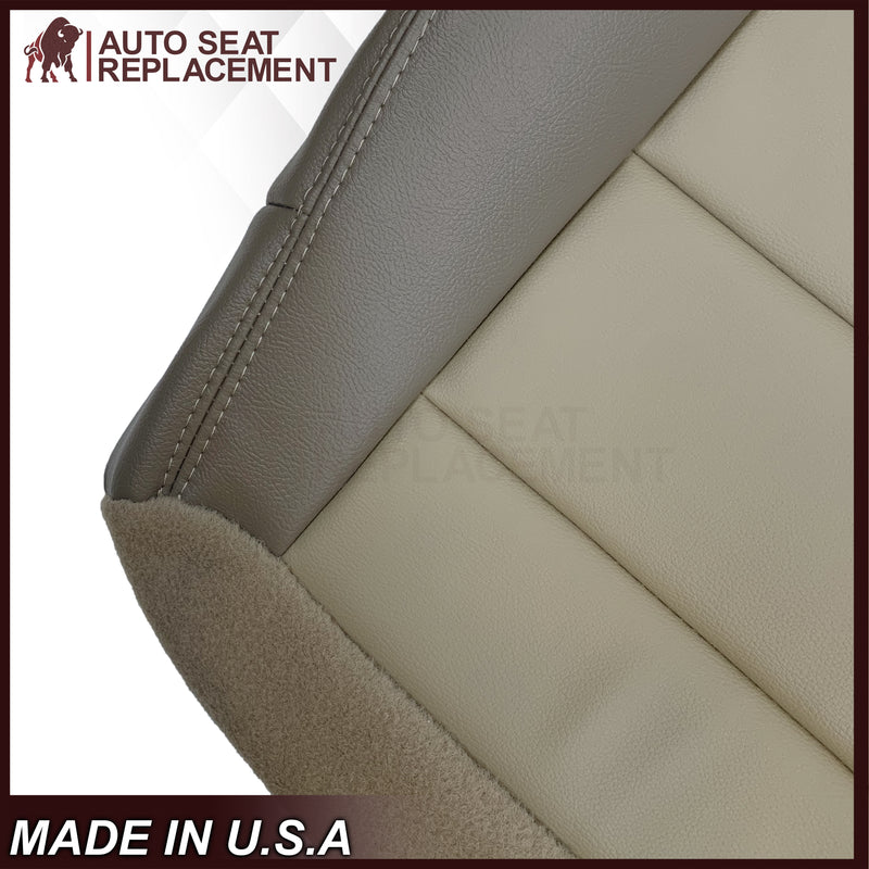 2002 - 2004 Ford Excursion Eddie Bauer Replacement Seat Covers 2 Tone Gray-Tan: Choose From Variations