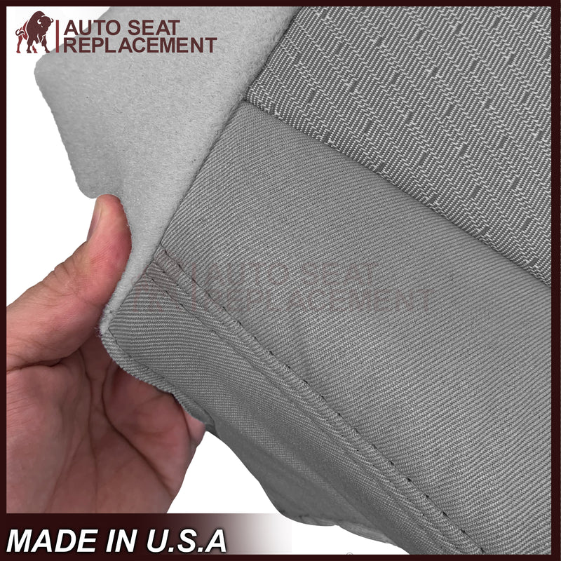 2009-2014 Chevy Silverado LS LT Z71 Replacement Cloth Seat Cover: Gray