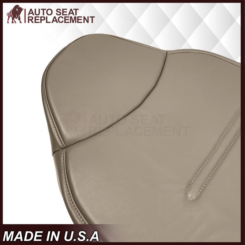 2002 - 2007 Ford F250 F350 F450 F550 Work Truck Super Duty XL Replacement Seat Covers in Tan Vinyl - Auto Seat Replacement