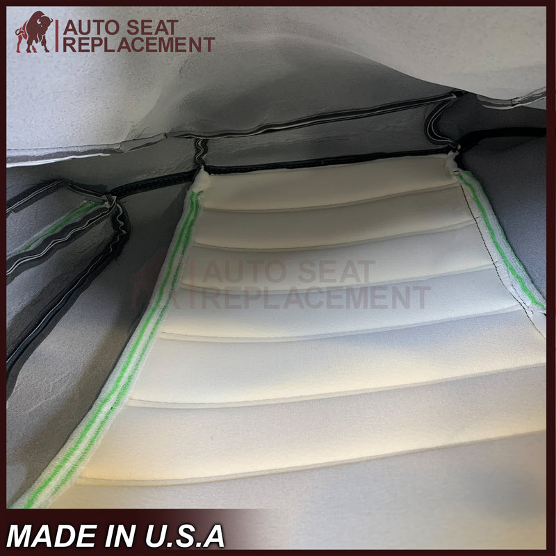 2003 - 2007 Hummer H2 SUV SUT Adventure LEATHER Seat Cover: Ebony Black