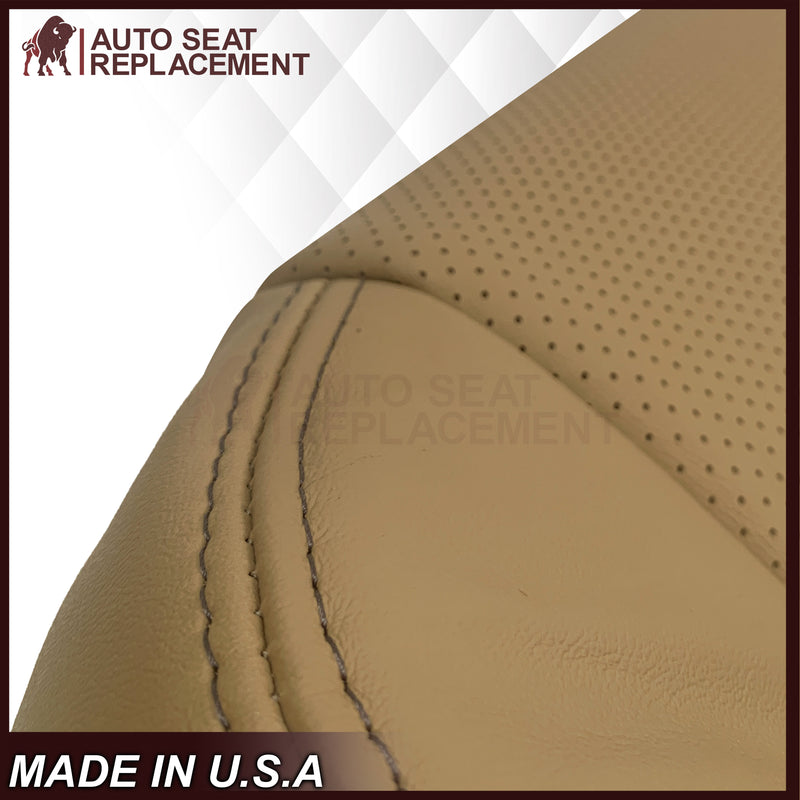 2011-2016 Ford F-250 F-350 F-450 Lariat Seat Cover Replacement in Adobe Tan: Choose From Variants