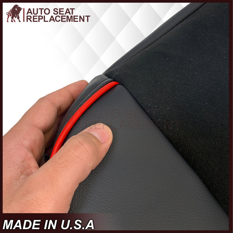2013–2014 Ford F-150 FX4 Appearance Package Black Seat Cover with Suede Insert - Auto Seat Replacement
