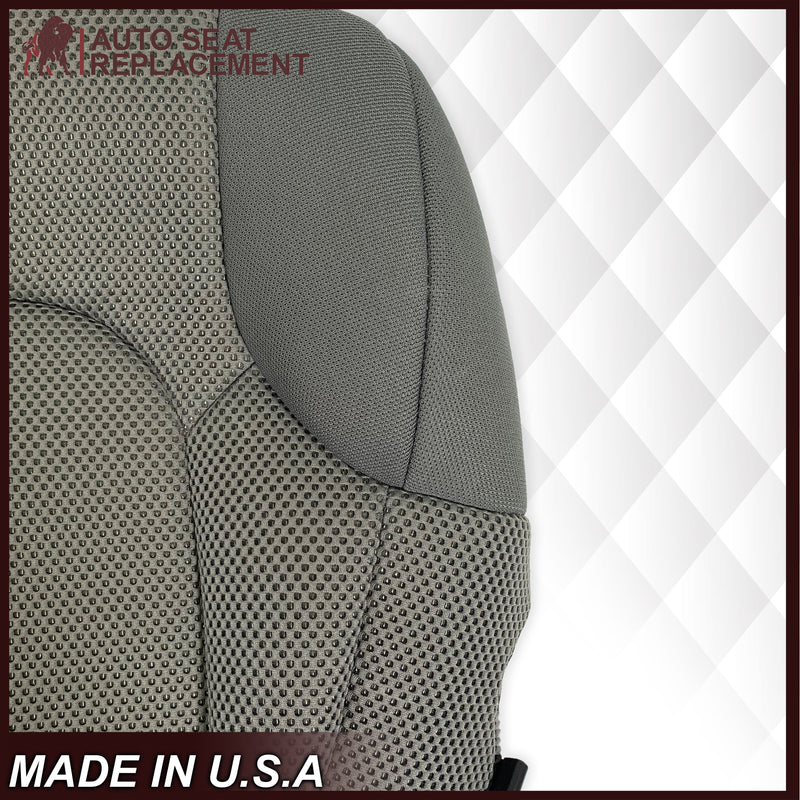 2005 - 2019 Nissan Frontier SE Replacement Bottom Gray Cloth (Fabric) Material Seat Cover