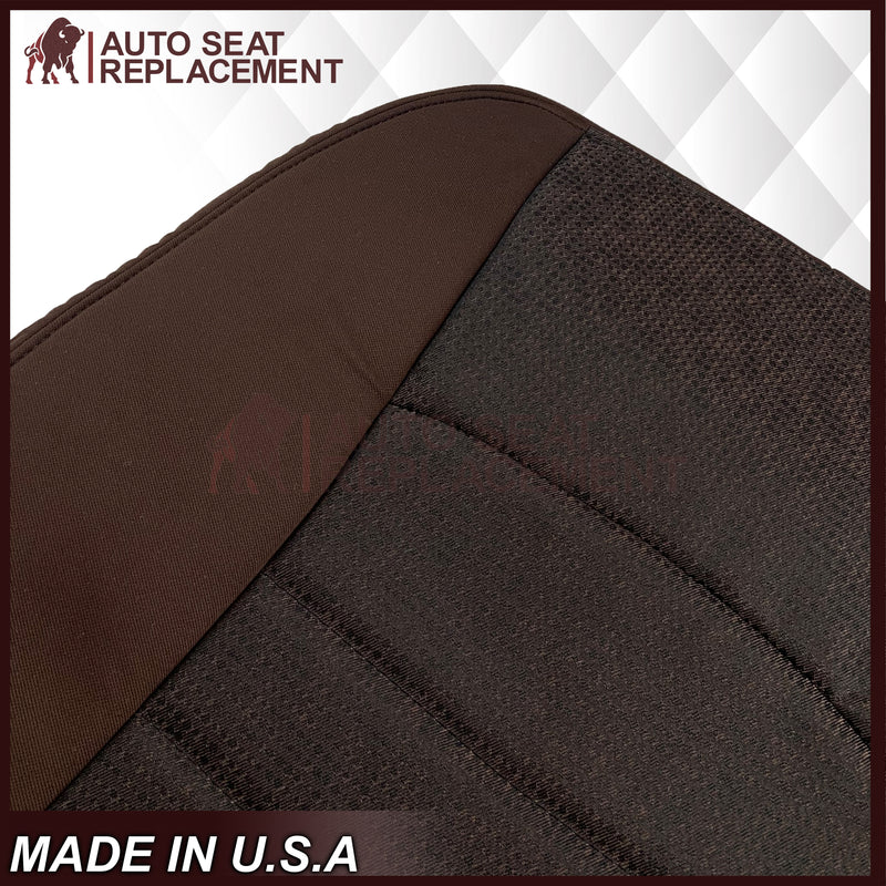 2013 - 2018 Dodge Ram 1500 2500 SLT Outdoorsman Cloth Seat Covers In Brown