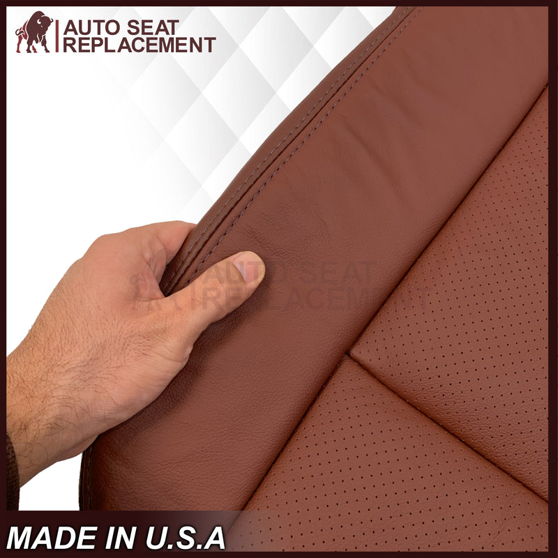 2007-2014 Ford Expedition King Ranch Replacement Leather Seat Cover: Perforated, King Ranch - Auto Seat Replacement