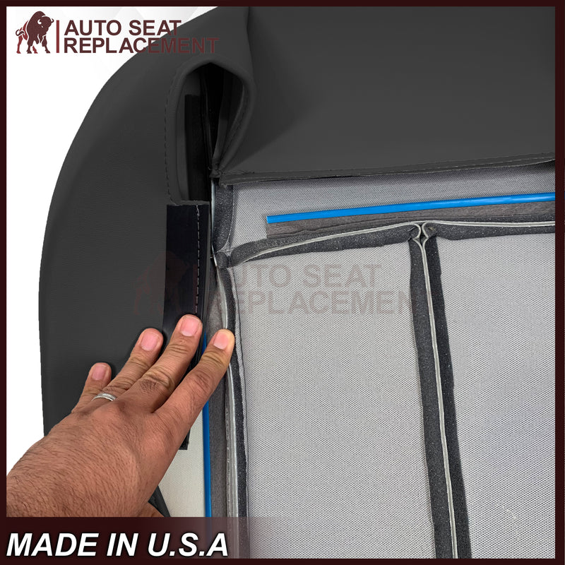 2005-2009 Chevy Trailblazer EXT LT - Replacement Leather Seat Cover In Black