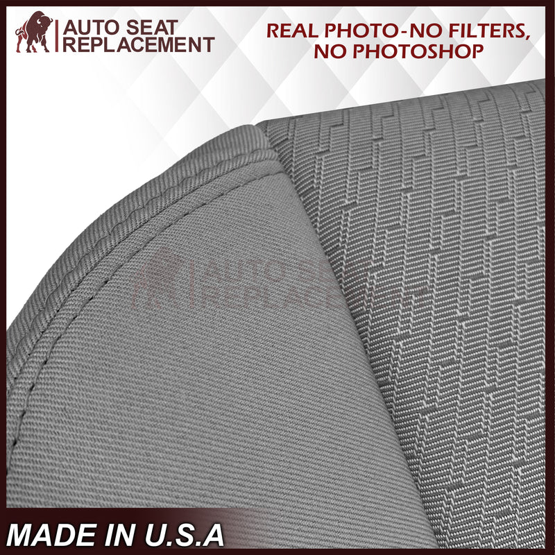 2009-2014 Chevy Silverado LS LT Z71 Replacement Cloth Seat Cover: Gray
