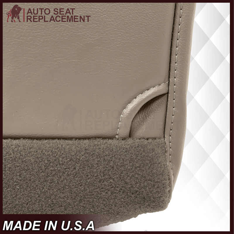 2002 - 2007 Ford F250 F350 F450 F550 Work Truck Super Duty XL Replacement Seat Covers in Tan Vinyl - Auto Seat Replacement