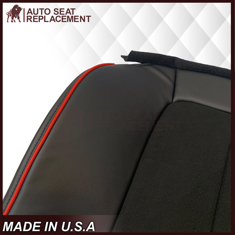 2013–2014 Ford F-150 FX4 Appearance Package Black Seat Cover with Suede Insert - Auto Seat Replacement