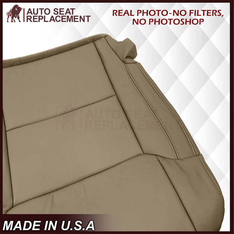 2014-2021 Toyota Tundra Driver or Passenger Bottom / Top Replacement Seat Cover – Sand Beige Tan