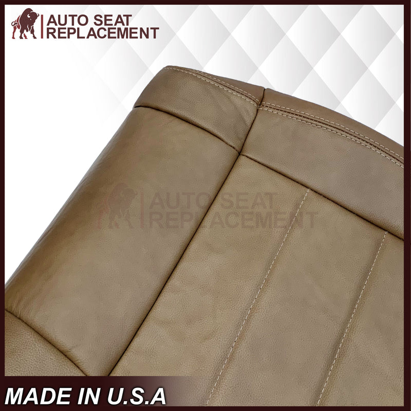 2007-2012 Jeep Wrangler-Replacement Driver OR Passenger Side Seat Cover In Dark Saddle - Auto Seat Replacement