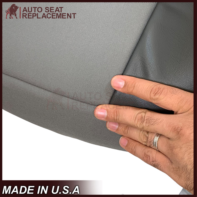 2012 - 2021 For Nissan NV1500 NV2500 NV3500 Replacement Cloth Seat Covers In Gray