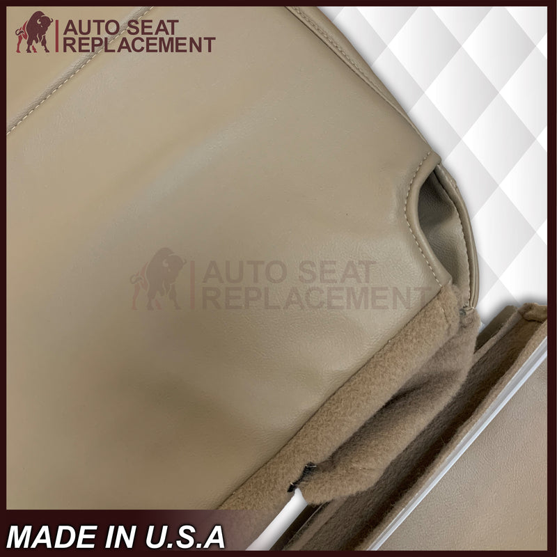 2008-2010 Ford F-250 F-350 F-450 F-550 Super Duty XL Work Truck Seat Cover in Camel Tan: Choose From Variants