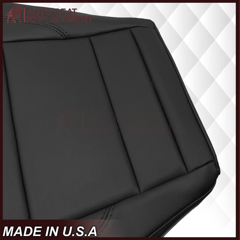 2019-2023 Chevy Tahoe, Suburban Solid Leather Replacement Seat Cover In Black - Auto Seat Replacement